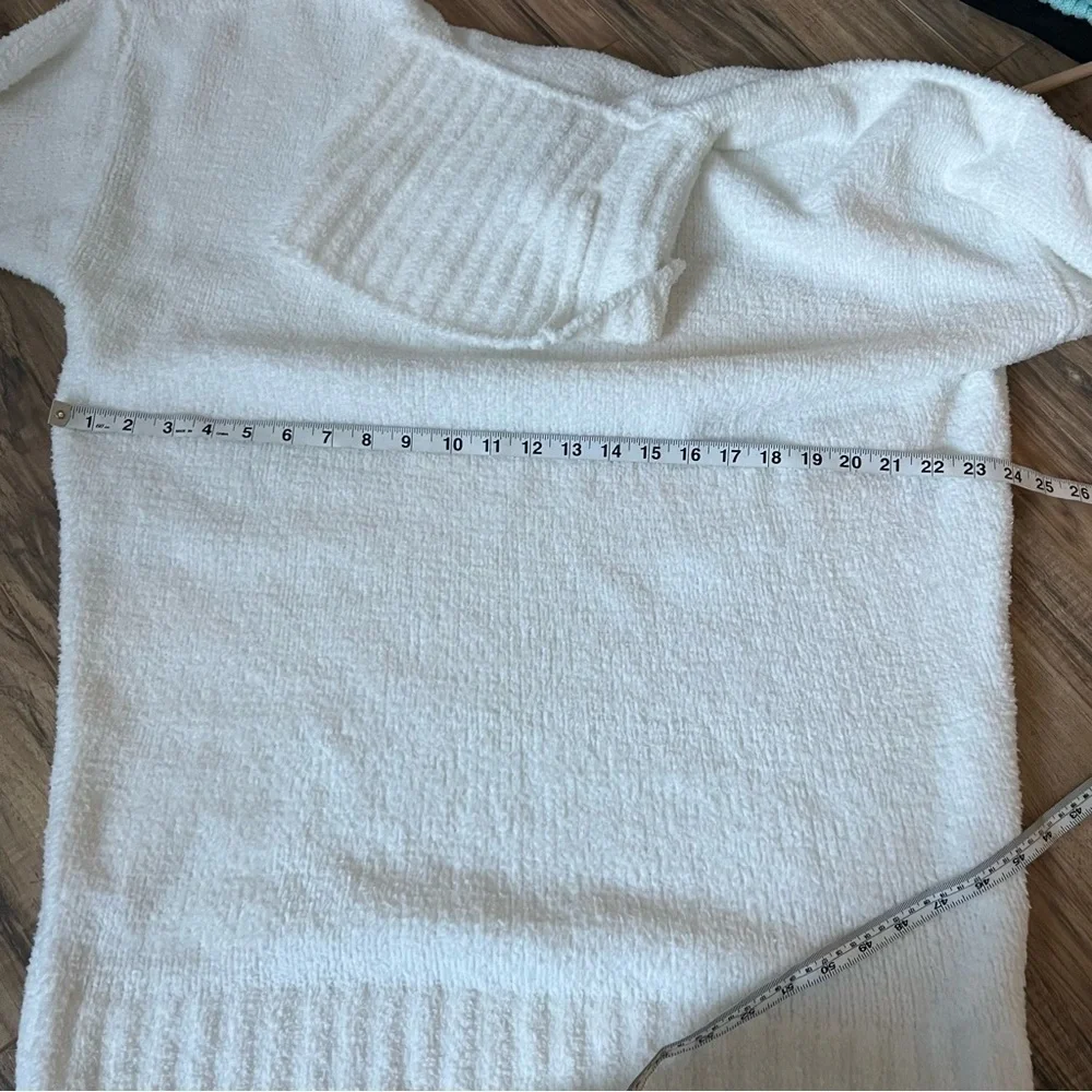 NWT ATM Anthony Thomas Melillo Chalk Turtleneck Chenille Sweater Dress - Picture 12 of 16